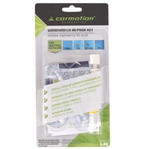 Windshield repair set