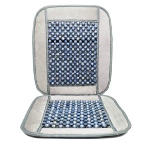 Automobilio sėdynės patiesalas trimmed with velor, gray - Image 2