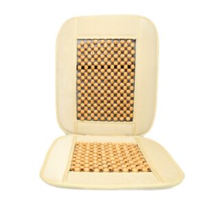 Automobilio sėdynės patiesalas trimmed with velor, beige - Image 2