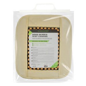 Automobilio sėdynės patiesalas trimmed with velor, beige - Image 5