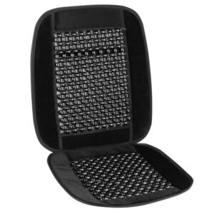 Automobilio sėdynės patiesalas trimmed with velor, black