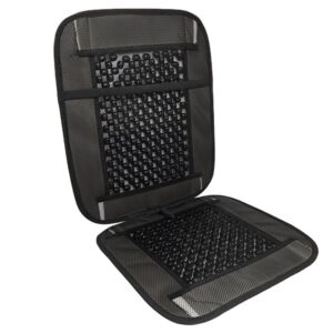 Automobilio sėdynės patiesalas trimmed with velor, black - Image 3