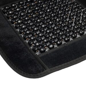 Automobilio sėdynės patiesalas trimmed with velor, black - Image 4