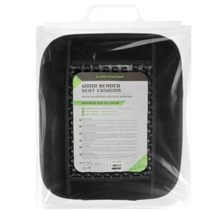 Automobilio sėdynės patiesalas trimmed with velor, black - Image 5