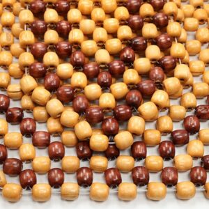 Automobilio sėdynės patiesalas, medis, beige and brown - Image 5