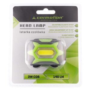 Head lamp 3W COB 100 LM, powered by 3x AAA (not included) - Image 3