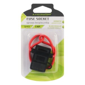 UNI saugiklis holder hermetic, cable 30cm, 1.8 mm² - Image 2