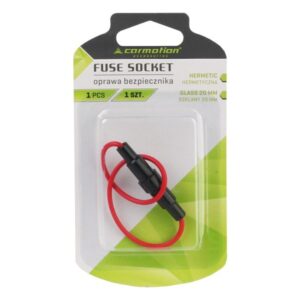 20 mm glass saugiklis holder with cable - Image 2