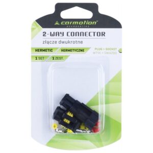 2-way hermetic connector, plug + socket - Image 2