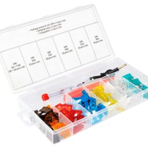 UNI saugikliai + voltmeter + gripper, 92 vnt