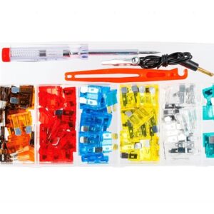 UNI saugikliai + voltmeter + gripper, 92 vnt - Image 2