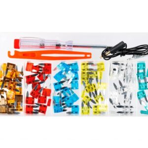 MINI saugikliai + voltmeter + gripper, 92 vnt - Image 2