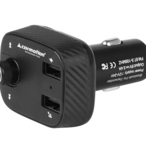 FM LED transmitter + HandsFree + 8-30V voltmeter + 2x USB 3.4A charger - Image 2