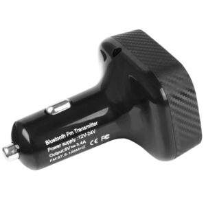 FM LED transmitter + HandsFree + 8-30V voltmeter + 2x USB 3.4A charger - Image 3