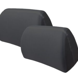 Headrest covers, graphite, 2 pcs