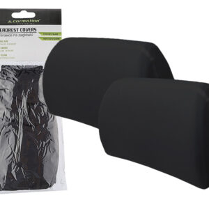 Headrest covers, black, 2 pcs - Image 3