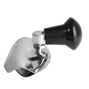 Steering wheel knob, foldable, silver - Image 2
