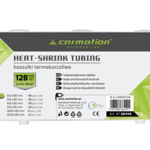 Insulating heat shrink tubings, 128 pcs - Image 2