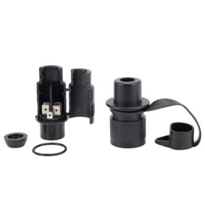 Plastic 3-pin trailer plug - Image 4