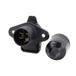 Socket 3 PIN for trailer , plastic - Image 3