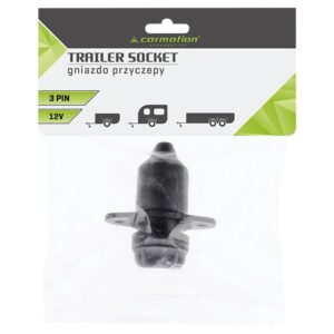 Socket 3 PIN for trailer , plastic - Image 5