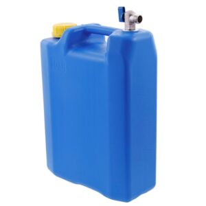 Vandens kanistras 10L with top valve, flat - Image 2