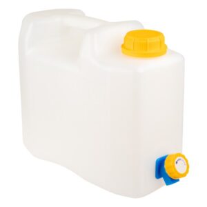 Vandens kanistras 5L with plastic valve, drinking water approved