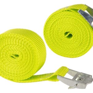 Cam buckle tie down straps  25 mm x 2.5m