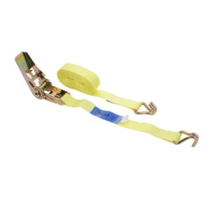 Ratchet tie down strap, 500 kg, 4 m