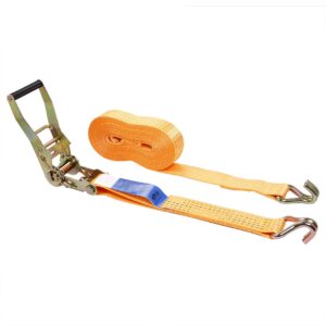Ratchet tie down strap, 50 mm, max 5000 kg, 12 m