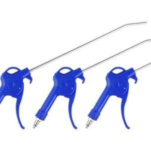 Air blow guns with 100mm, 200mm, 300mm nozzles, 6mm connection, 3 pcs