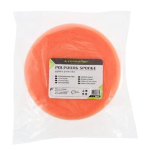 Poliravimo kempinė 150 mm x 45 mm, thread M14, orange - Image 3