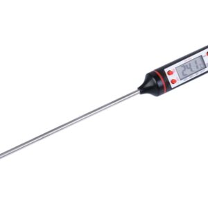 Pin thermometer with LCD, 145 mm pin