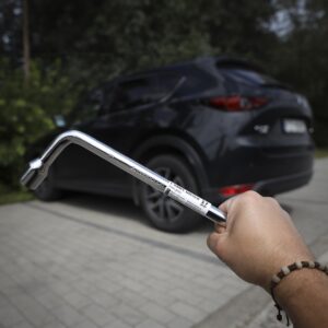 Raktas ratams 15.5x350 mm, kampinis, 17 mm - Image 4