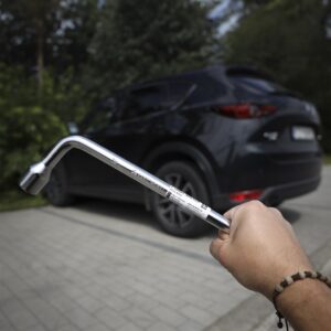 Raktas ratams 15.5x350 mm, kampinis, 19 mm - Image 4