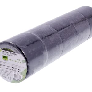 Insulating tape PVC 0.15 mm x 48 mm x 10 m, black, 1 pc. - Image 2