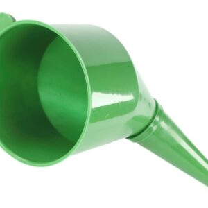 Oblique plastic piltuvas, without handle, 13 cm bowl - Image 2