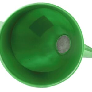 Oblique plastic piltuvas, without handle, 13 cm bowl - Image 3