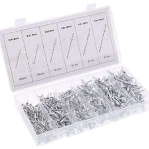 Aluminum rivets, 400 pcs.