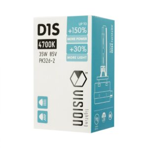 Xenon bulb VISION D1S 85V 35W PK32d-2 +30% Power Plus - Image 2