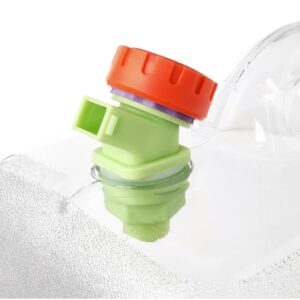 Vandens kanistras 12L with plastic valve, transparent - Image 3