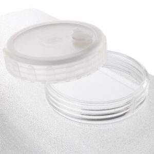 Vandens kanistras 12L with plastic valve, transparent - Image 4