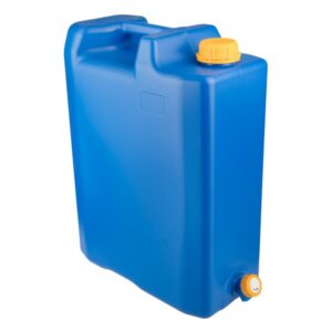 Vandens kanistras 20L with plastic bottom valve