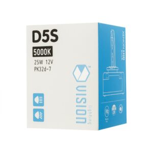 Xenon bulb VISION D5S 5000K 12V 25W PK32d-7 - Image 2