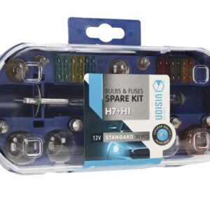 Bulb spare set VISION H7 12V 55W + H1 12V 55W + 28 elements