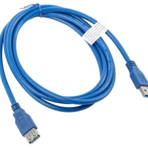 Lanberg CA-US3E-10CC-0018-B kabelis 1,8 m USB 3.0 USB A - Image 2