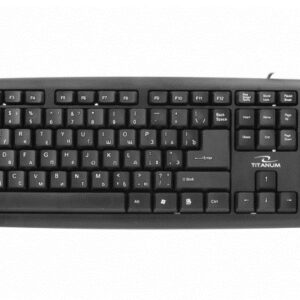 Esperanza TKR101 klaviatūra Biuras USB QWERTY Anglų, rusas, Rusijos Juoda