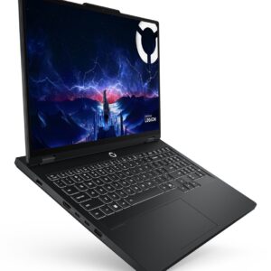Lenovo Legion Pro 5 16IAX10 Intel Core Ultra 7 255HX Knyginis kompiuteris 40,6 cm (16") WQXGA 32 GB DDR5-SDRAM 1 TB SSD NVIDIA GeForce RTX 5070 Wi-Fi 7 (802.11be) NoOS Juoda