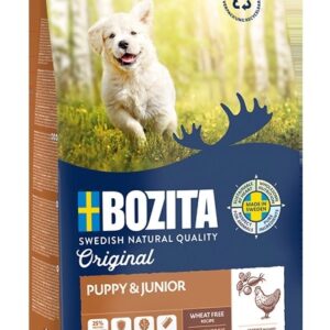 BOZITA Original Puppy & Junior Chicken - sausas maistas šunims - 12kg