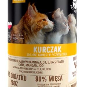 PET REPUBLIC Sterile Chicken - šlapias kačių maistas - 400g
